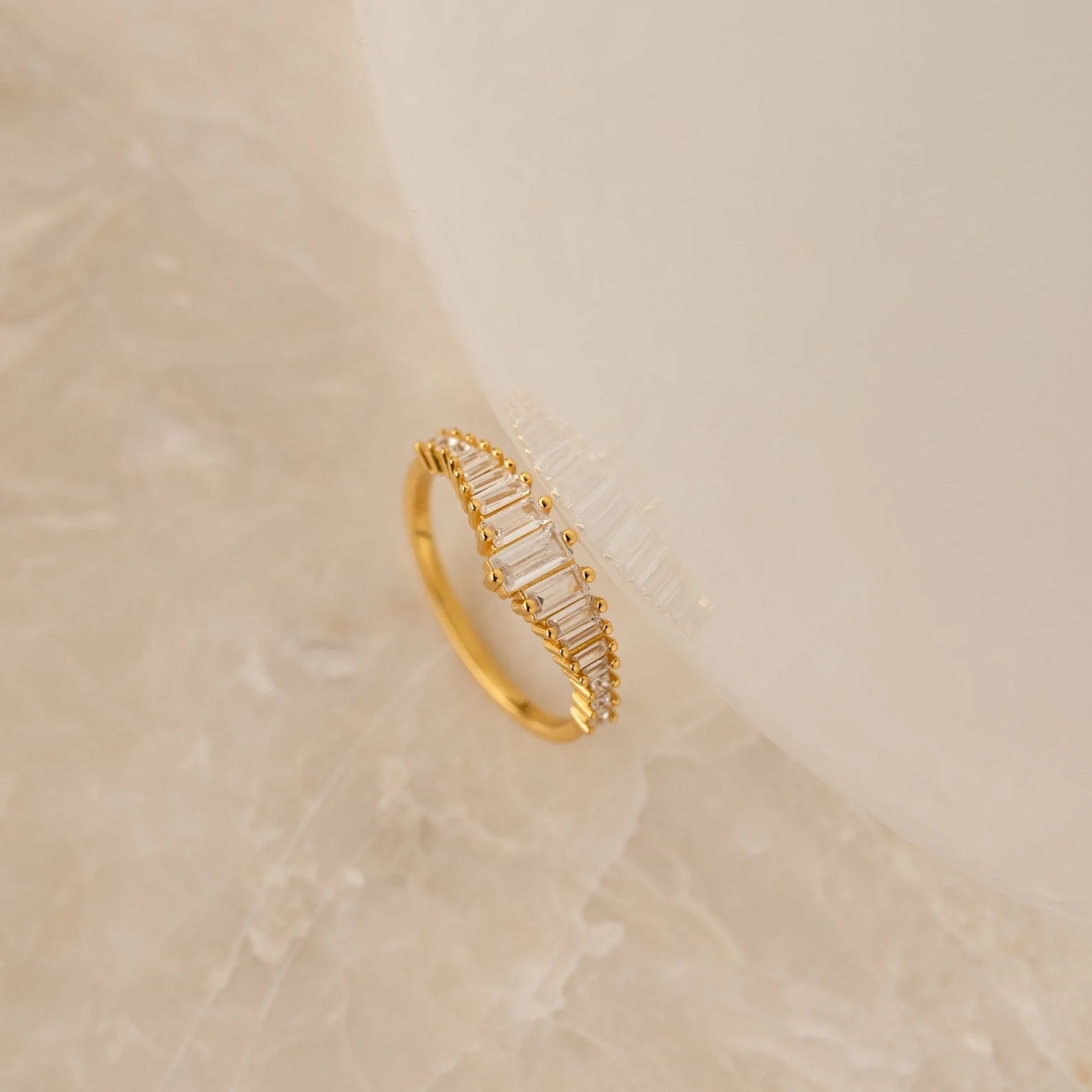 Art Deco Diamond Chandelier Ring