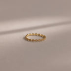 Dainty Marquise Birthstone Ring Silver 18K Gold Plated