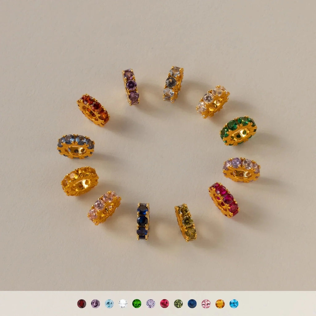 Garnet Eternity Charm
