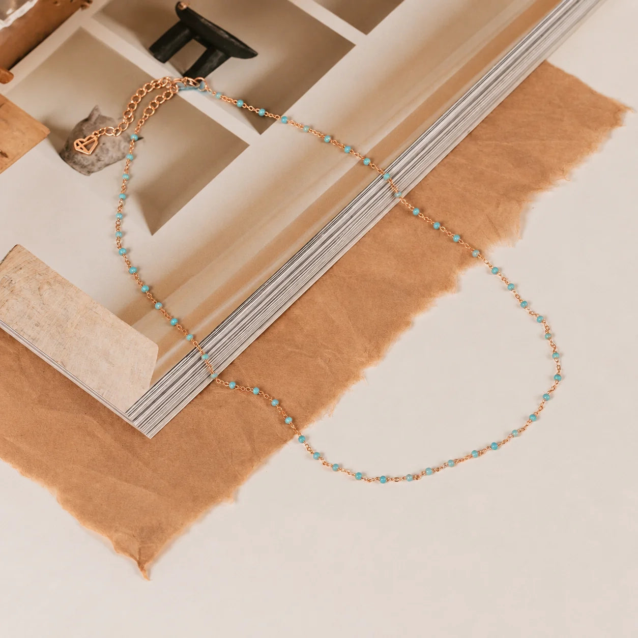 Turquoise Station Necklace