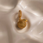 Birthstone Fruit Charm Silver 18K Gold Plated