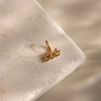 Zodiac Charm Silver 18K Gold Plated