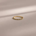 Dainty Marquise Birthstone Ring Silver 18K Gold Plated