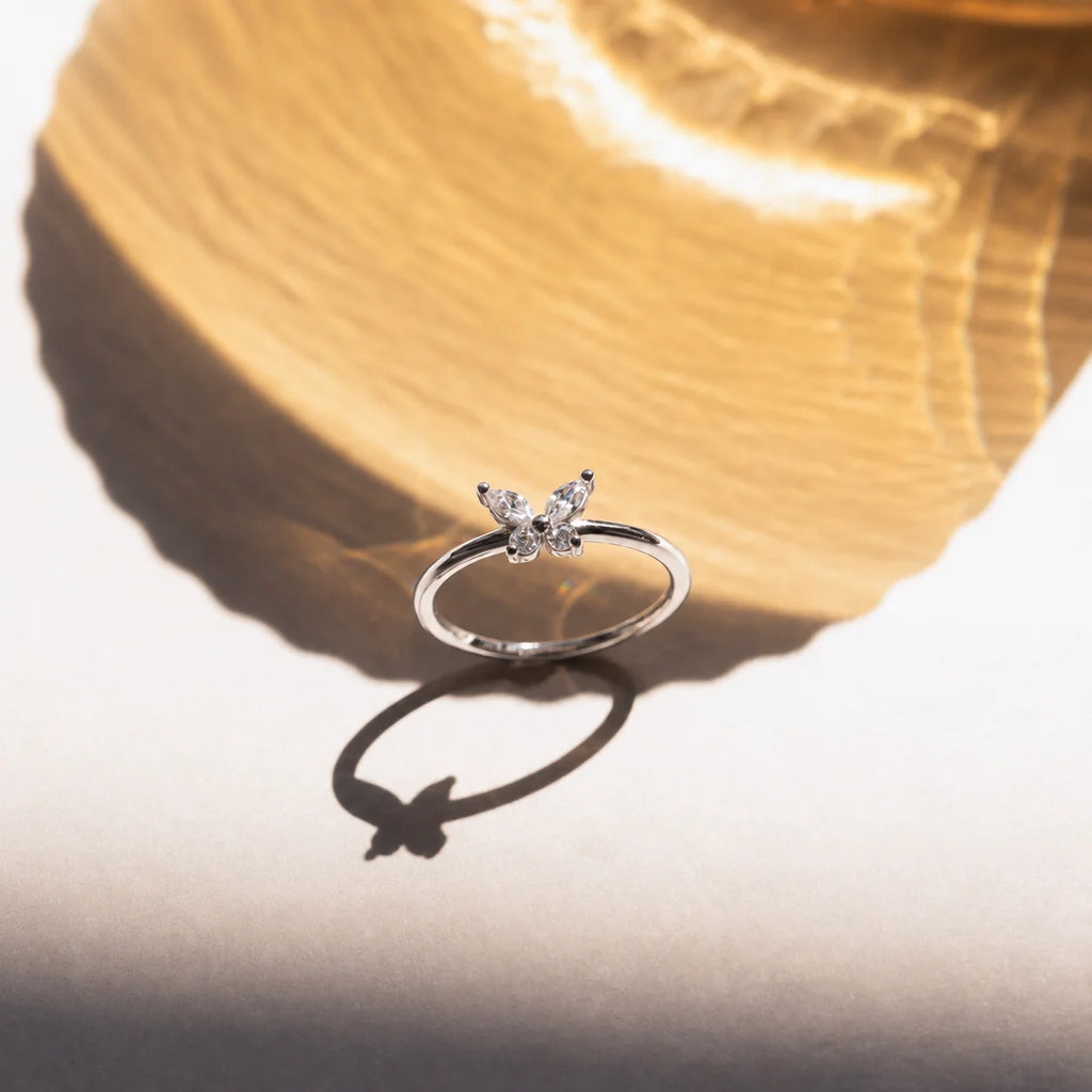 Mariposa Butterfly Promise Ring