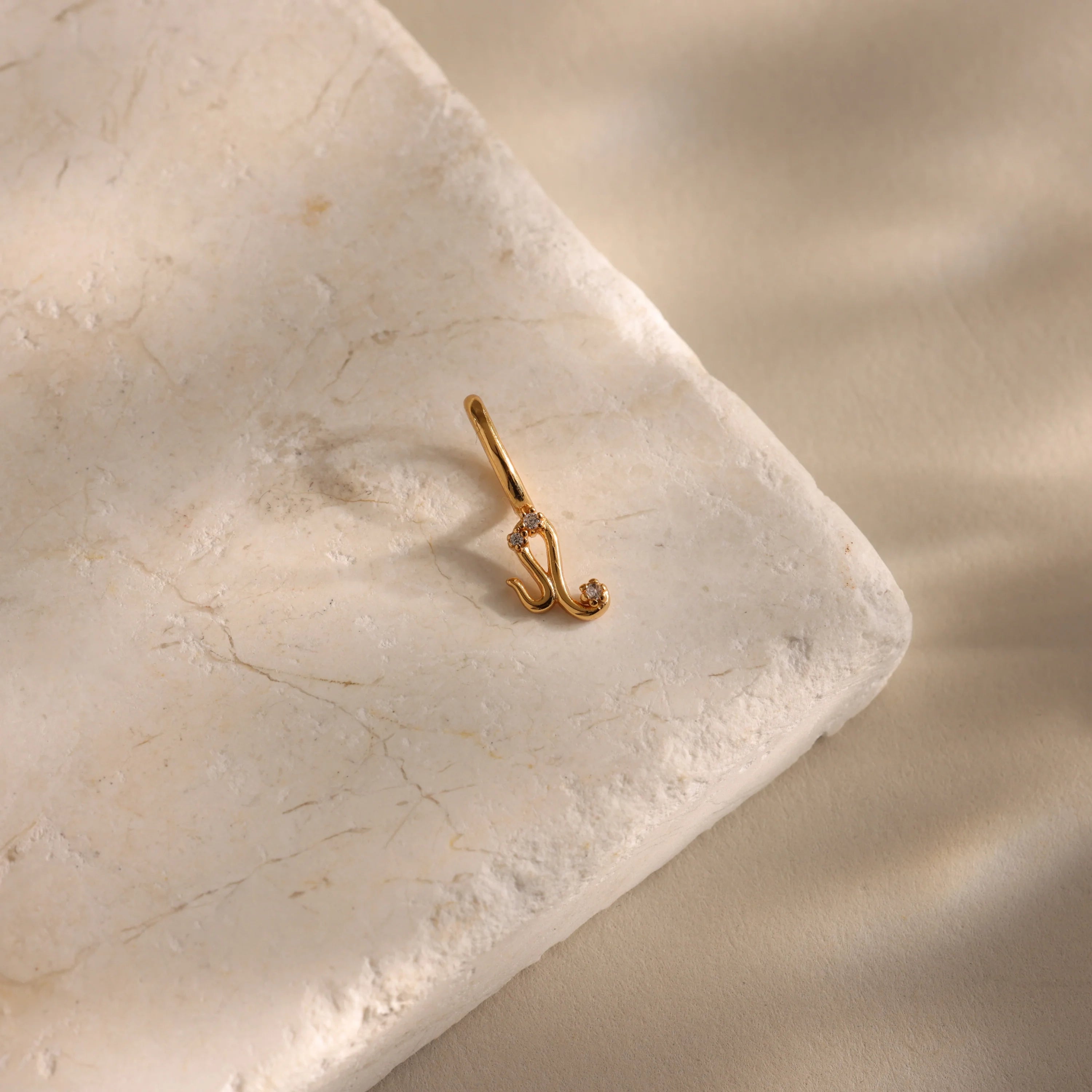 Zodiac Charm Silver 18K Gold Plated
