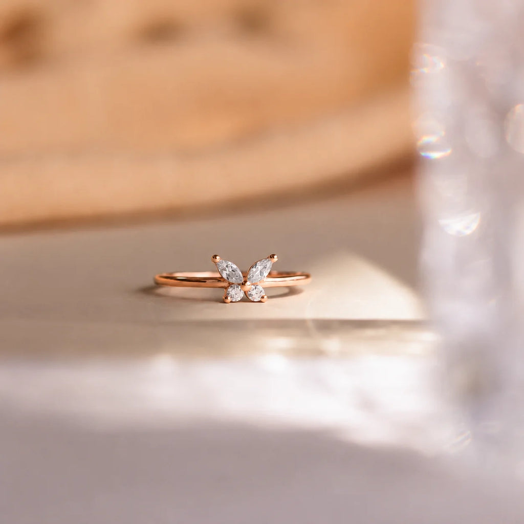 Mariposa Butterfly Promise Ring