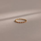 Dainty Marquise Birthstone Ring Silver 18K Gold Plated