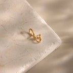 Zodiac Charm Silver 18K Gold Plated