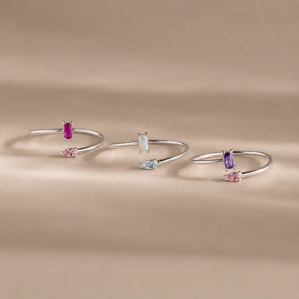 Twin Flame Wrap Ring