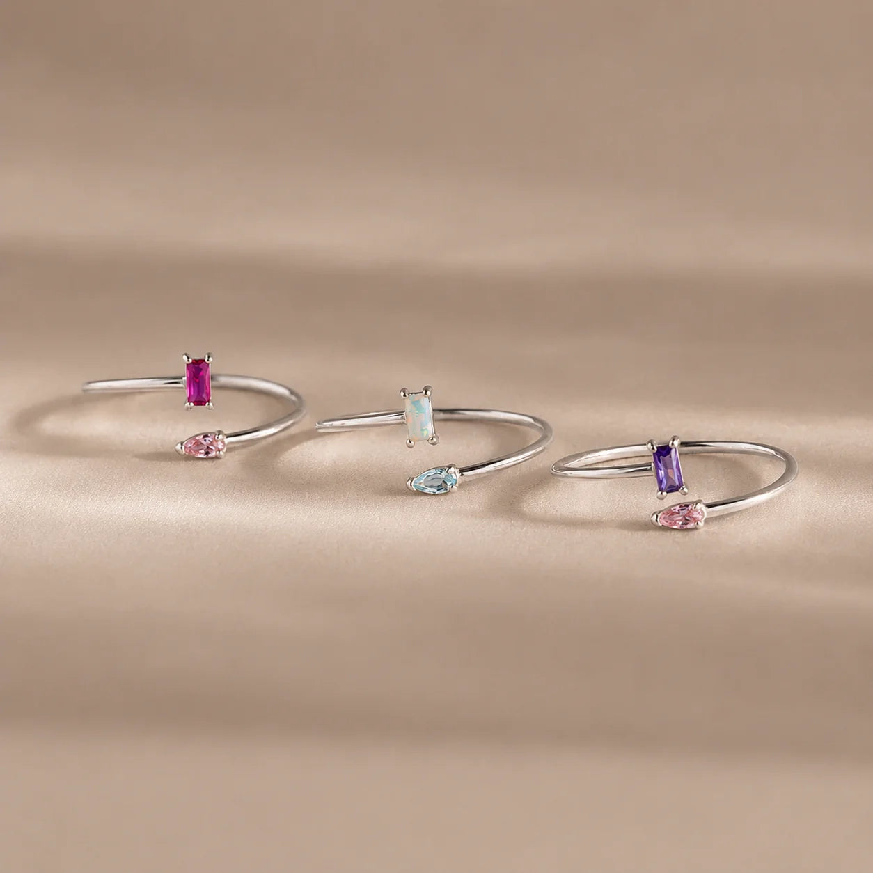 Twin Flame Wrap Ring