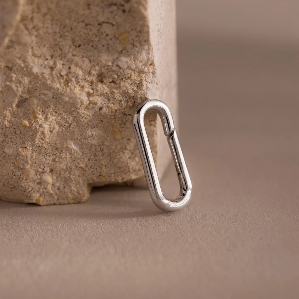 Multipurpose Mixed Metal Clasp Set Silver 18K Gold Plated