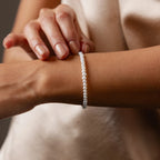 Venus Pearl Bracelet Silver 18K Gold Plated
