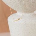 Mrs. Necklace Silver 18K Gold Plated