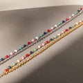 Rainbow Beaded Bracelet