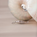 Fish Charm Silver 18K Gold Plated
