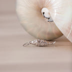 Fish Charm Silver 18K Gold Plated