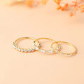 Diamond Stacking Ring Set
