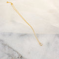 Sage Diamond Necklace Silver 18K Gold Plated