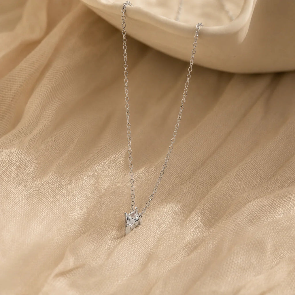 Art Deco Kite Pendant Necklace