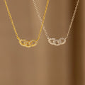 Pave Link Necklace
