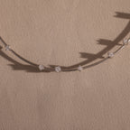 Sprinkle Diamond Necklace Silver 18K Gold Plated