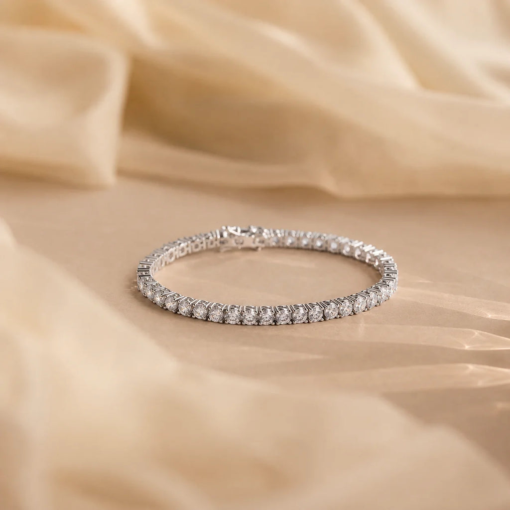 Bold Diamond Tennis Bracelet