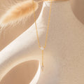 Diamond Lariat Necklace