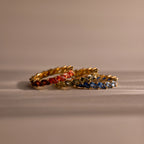 Marquise Ombre Ring Silver 18K Gold Plated