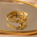 Diamond Mesh Timepiece Silver 18K Gold Plated