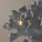 Opal Sea Turtle Charm Silver 18K Gold Plated