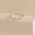 Duo Baguette Ring