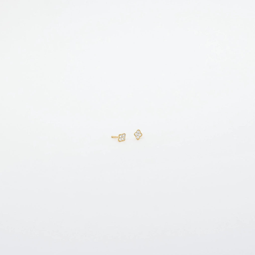 Avery Pavé Diamond Stud Earrings