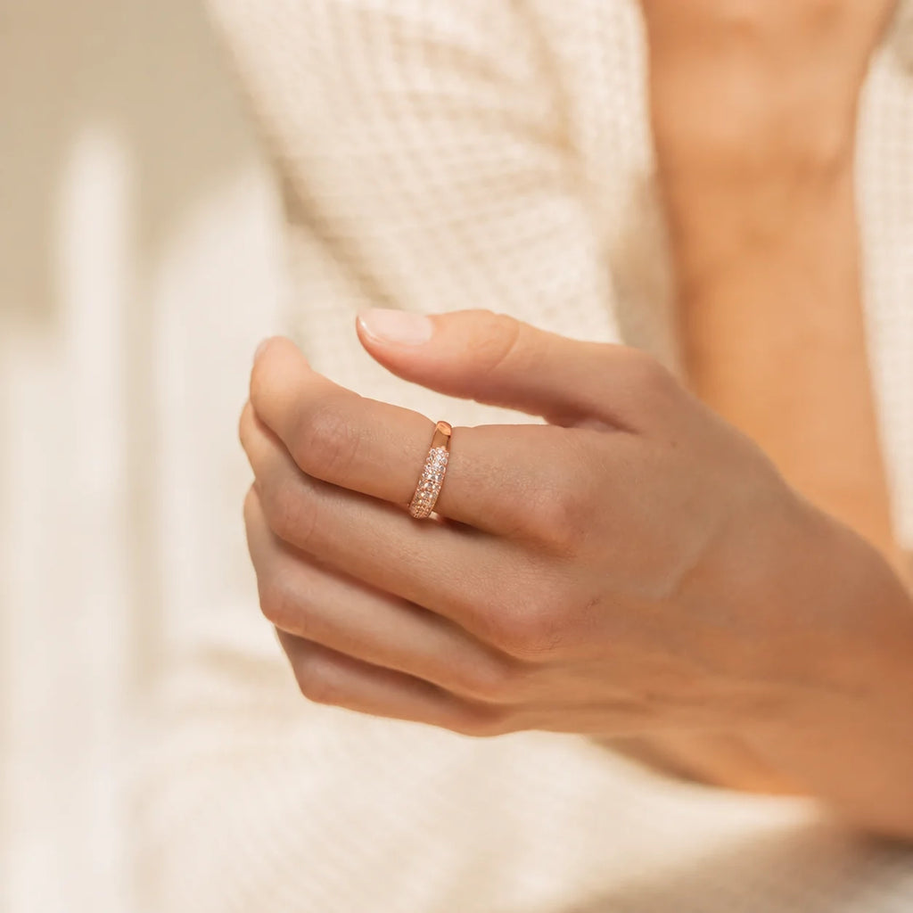 The Pave Dome Ring