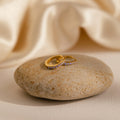 Alexandrite Vera Pave Huggies Silver 18K Gold Plated