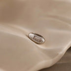 Baguette Diamond Spacer Charm Silver 18K Gold Plated