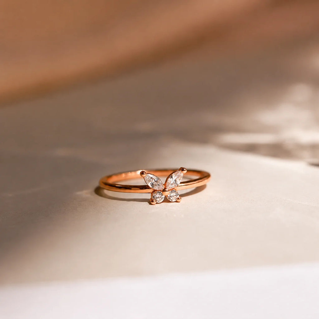 Mariposa Butterfly Promise Ring