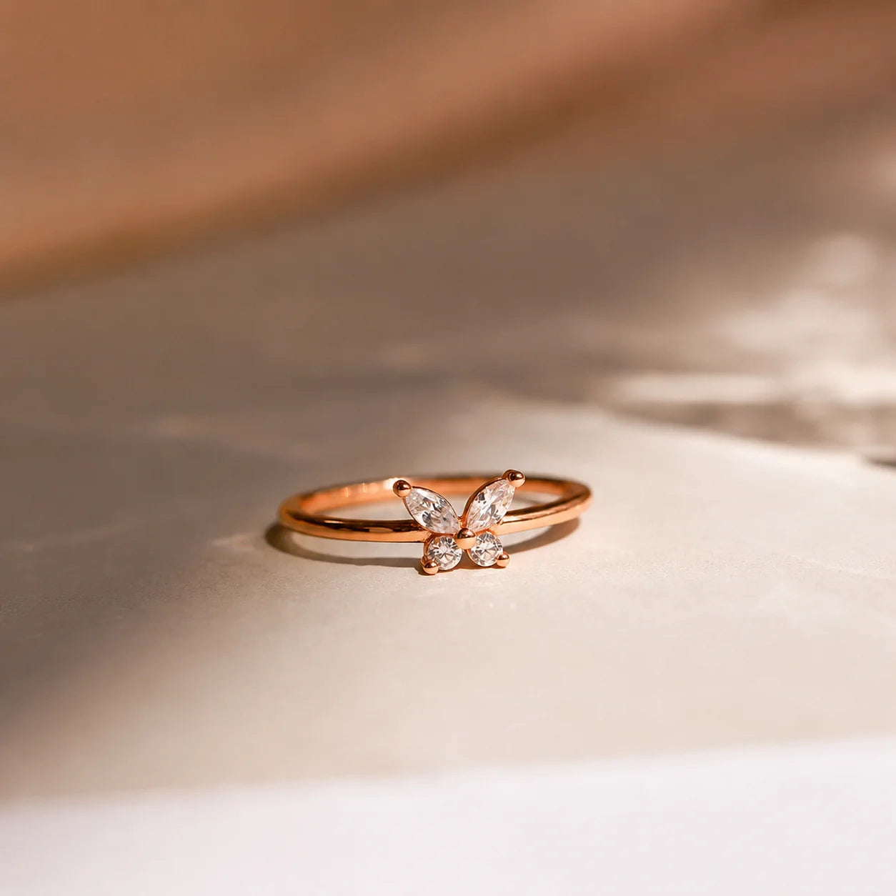 Mariposa Butterfly Promise Ring