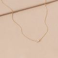 Diamond Emery Necklace Silver 18K Gold Plated