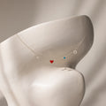 Dainty Space Charm Necklace Silver 18K Gold Plated