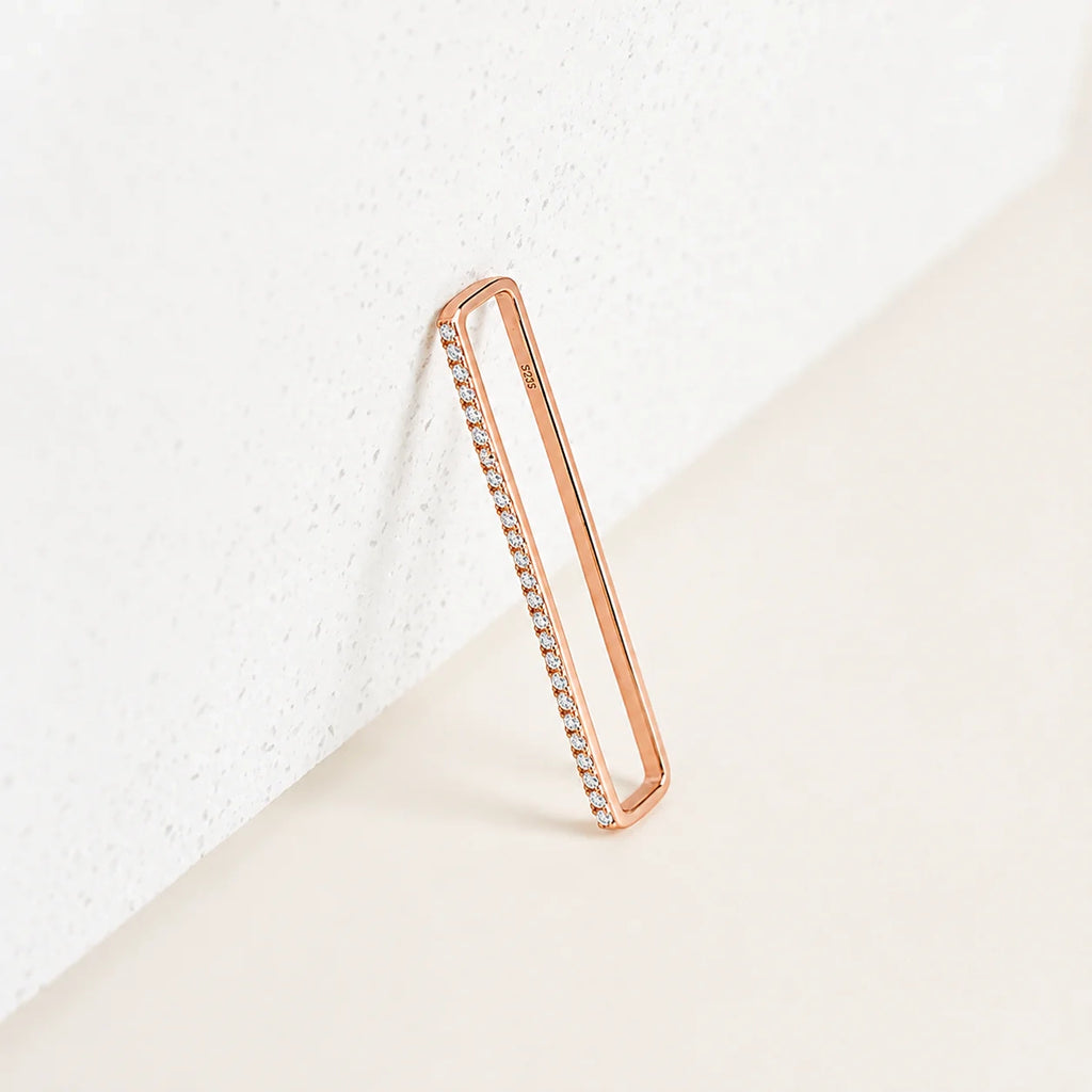Pave Bar Ear Cuff