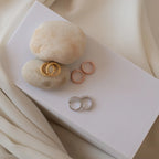 Thea Twisted Huggies Silver 18K Gold Plated