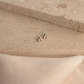 Trio Sphere Studs Silver 18K Gold Plated