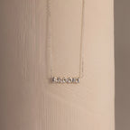 Tiny Bubble Name Necklace Silver 18K Gold Plated