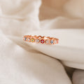 Guardian of Omens: The Rainbow Evil Eye Ring