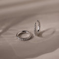 Diamonds Vera Pave Huggies Silver 18K Gold Plated