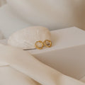Editor II Huggies Silver 18K Gold Plated