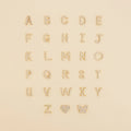 Pave Initial Heart Necklace