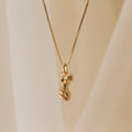 Kinn Body Pendant Necklace Silver 18K Gold Plated