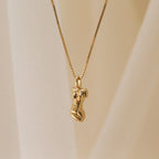 Kinn Body Pendant Necklace Silver 18K Gold Plated