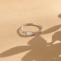 Marquise Opal and Diamond Ring